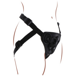 Get Real TOYJOY Harnais pour Gode ceinture Strap-On Get Real Noir